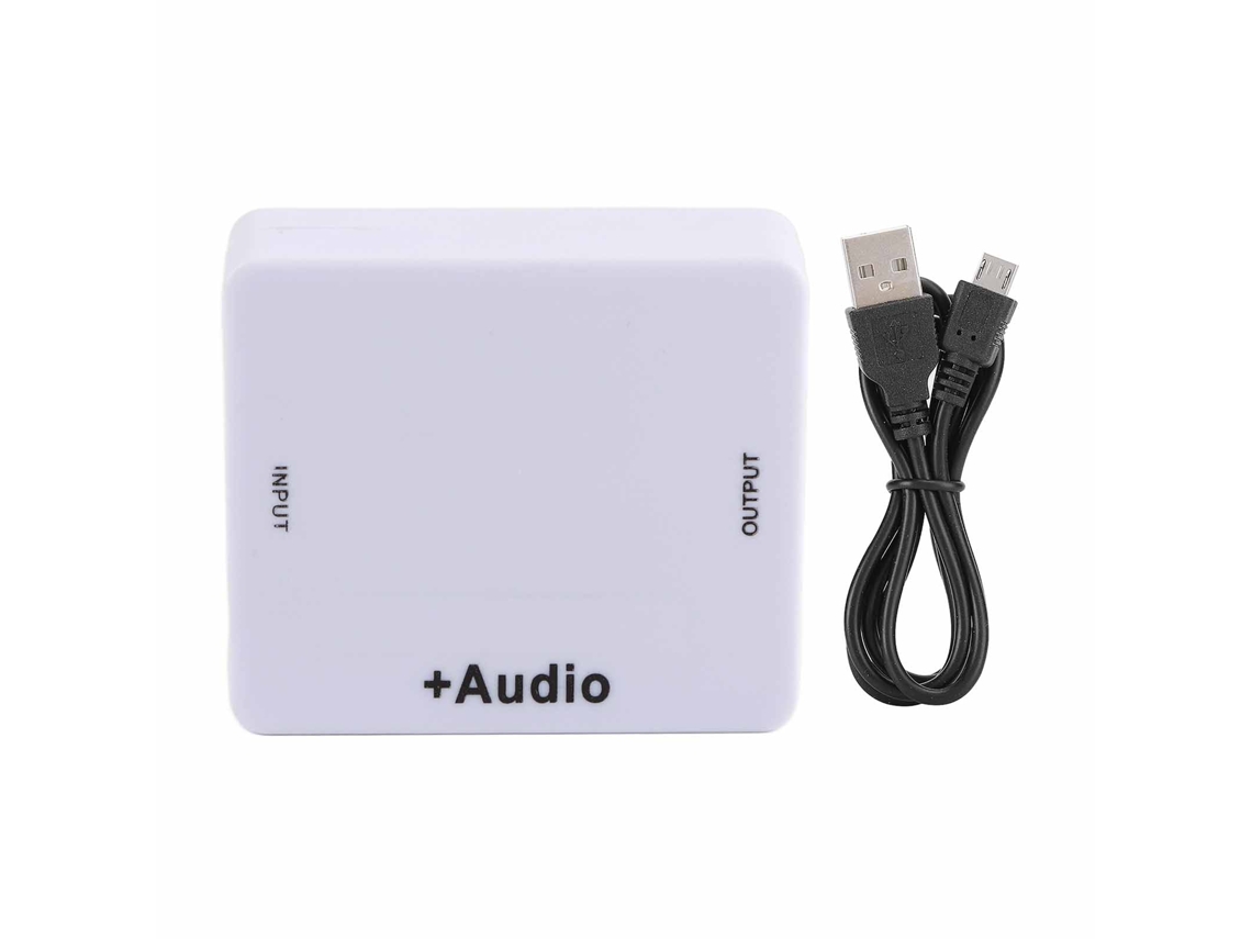 Conversor Hdmi Para Hdmi Divisor De Áudio Multifuncional Abs