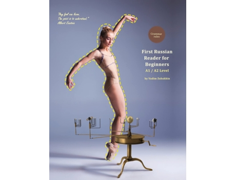 Livro First Russian Reader for Beginners de Vadim Zubakhin (Inglês - Capa Dura)