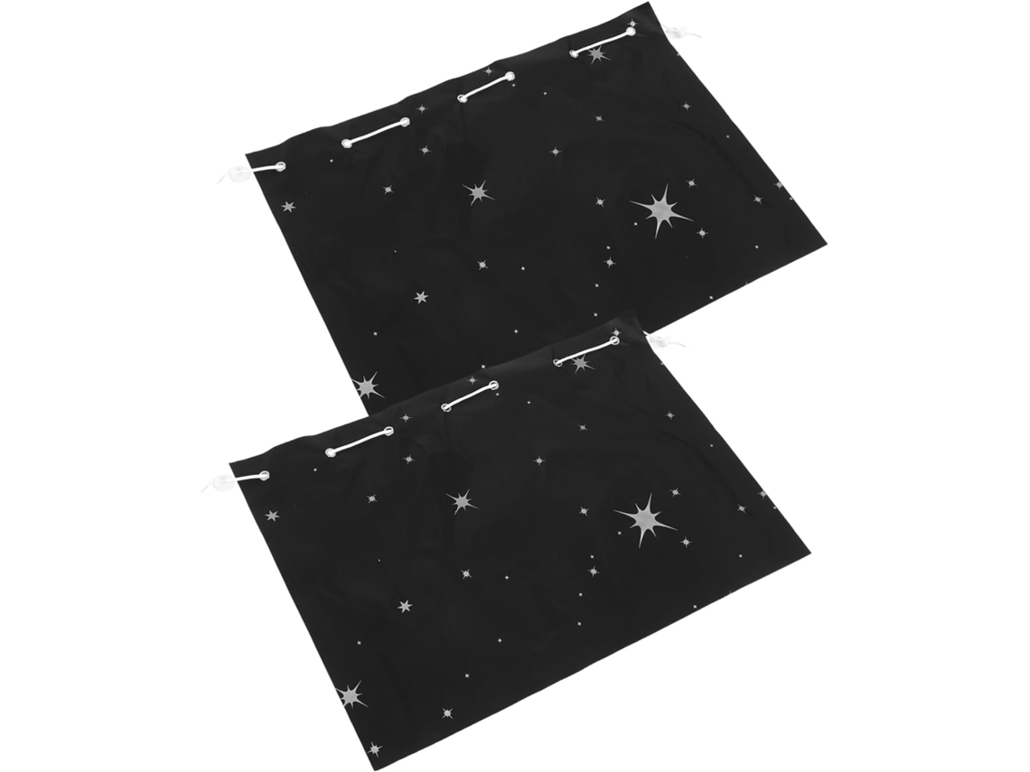 Conjunto De 2 Cortinas Laterais Retráteis Para Carro Com Ventosas, Bloqueio De Luz.