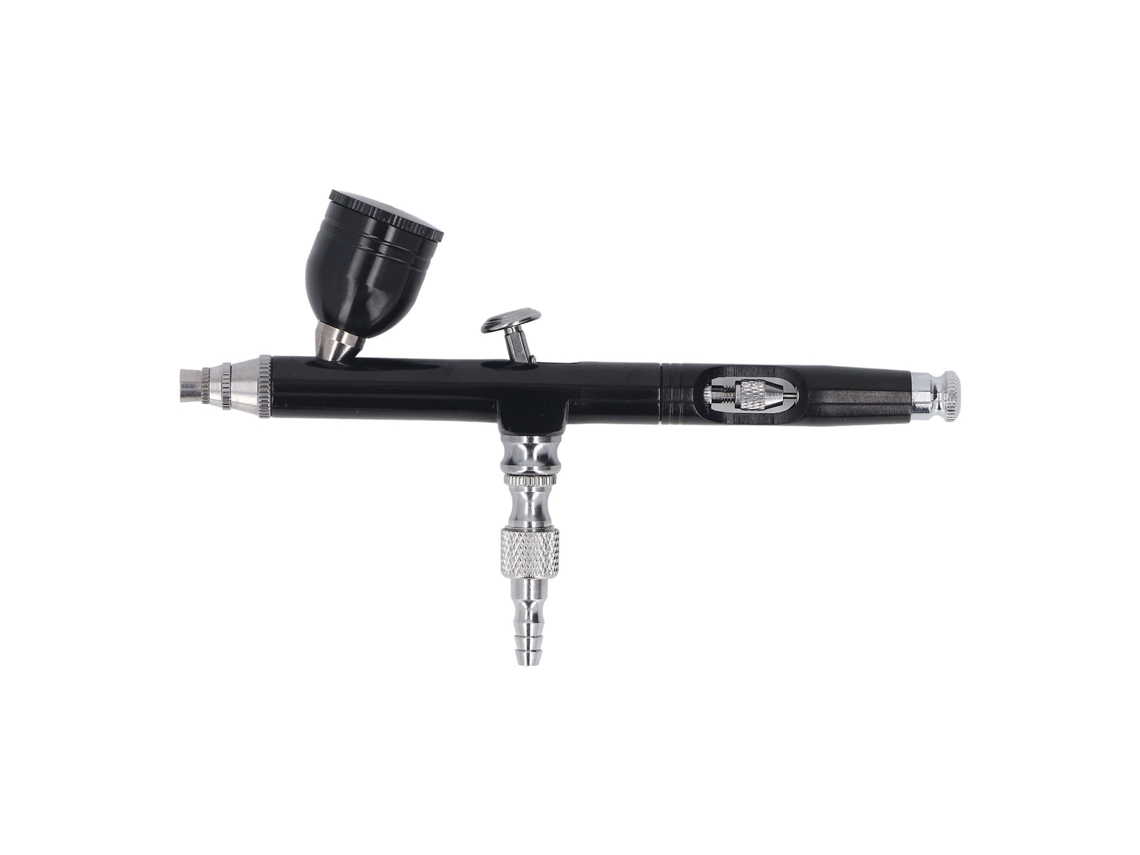 Kit de aerógrafo de 6cc para pintura de modelos, reparo de móveis e confeitaria, diâmetro de 0,3mm