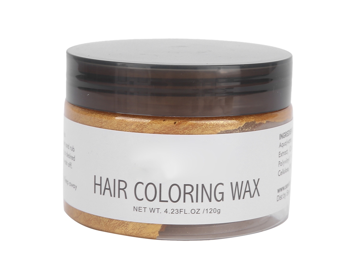 Cera de coloração capilar temporária Sevich 2026, 120g, cor amarela natural, penteado instantâneo faça você mesmo.