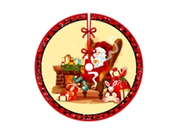 Saia Para Árvore De Natal Decoração Natalina