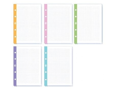 Papel De Separaçao Para Pasta De Arquivo A4, 50 Folhas Papel Separador Segmentado, Formato A4, 50 Folhas. Interdruk
