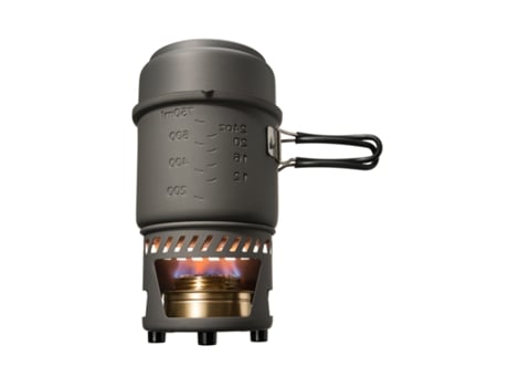 Conjunto de Cozinha em Alumínio e Fogão a Álcool ESBIT