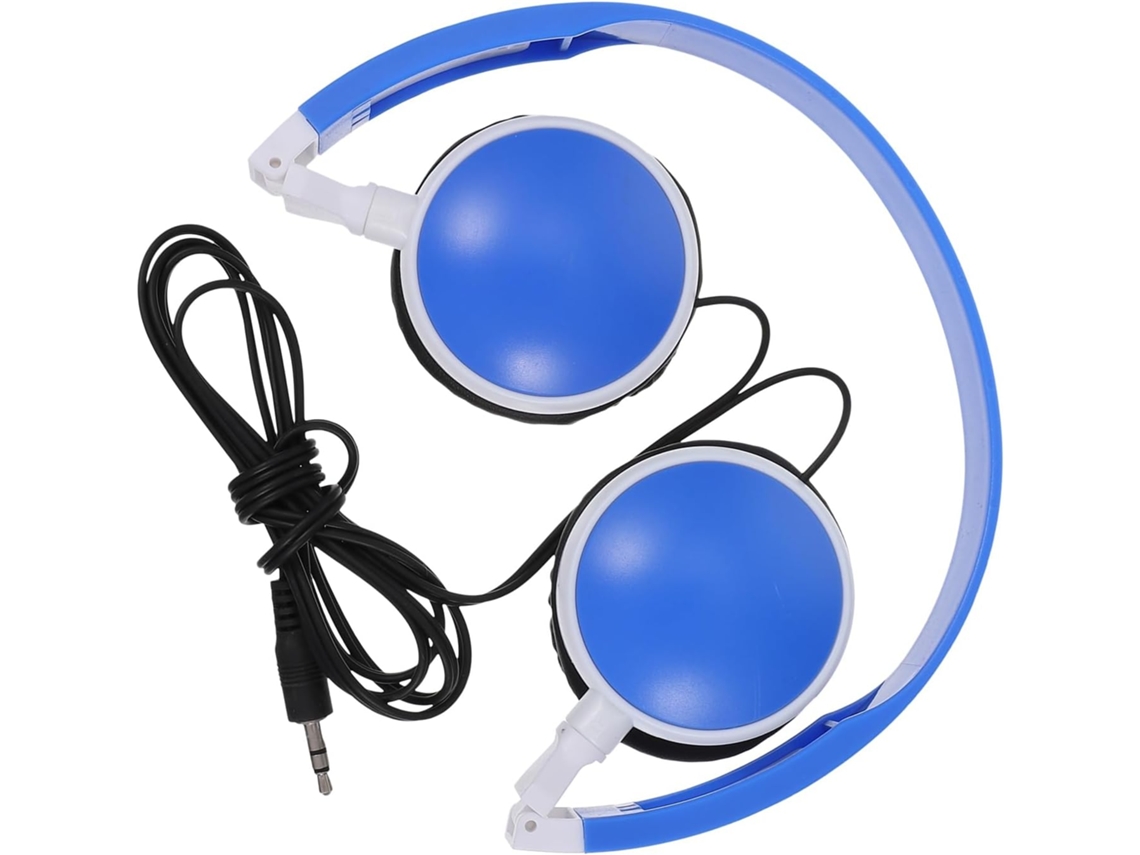 Fones De Ouvido Infantis Com Fio, Supra Auriculares, Com Som Natural E Confortável, Design Dobrável Para Fácil