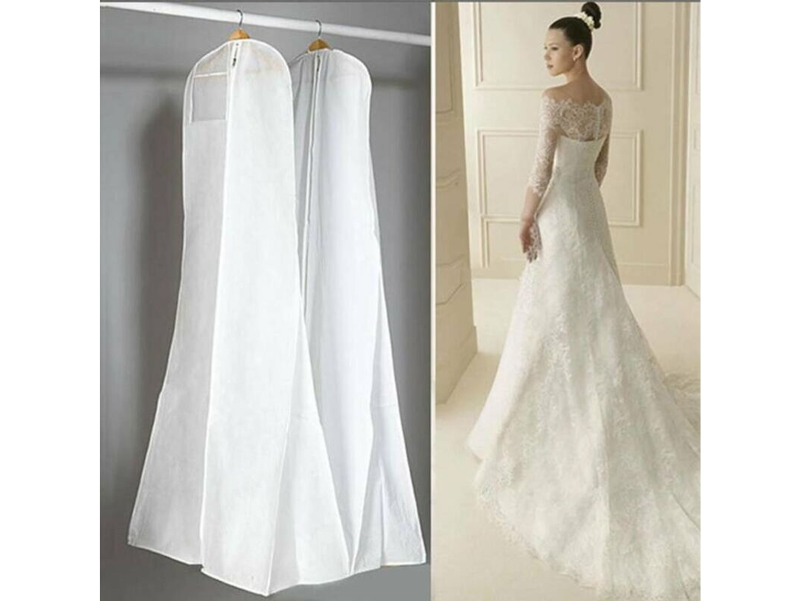 Lurelia Capa Para Roupa, Impermeável, Com Fecho, Respirável, Para Vestido De Noiva