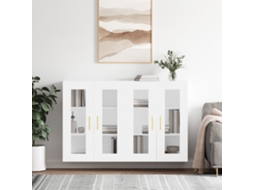 Vidaxl Móveis De Parede 2 Pcs Derivados De Madeira Branco