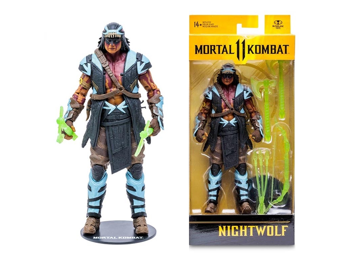 Figura de Ação MCFARLANE Mcfarlane Mortal Kombat Nightwolf (Idade Mínima Recomendada: 14 anos)