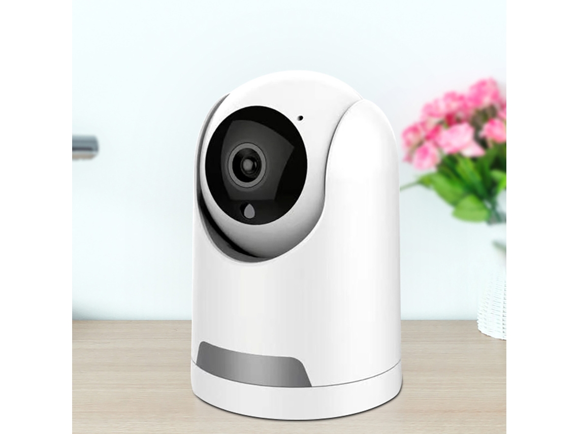Câmara de Vigilância Wifi Monitoramento Panorâmico de 360 Graus Visão Noturna de 3Mp