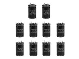 10 Peças Capacitores Eletrolíticos Radiais 450v 220uf