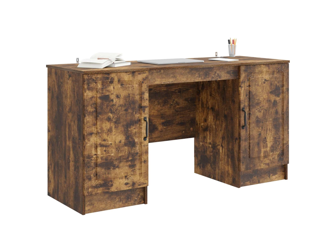 Maison Exclusive - Mesa Carvalho Fumado 142,5 X 50 X 75 Cm Derivados De Madeira