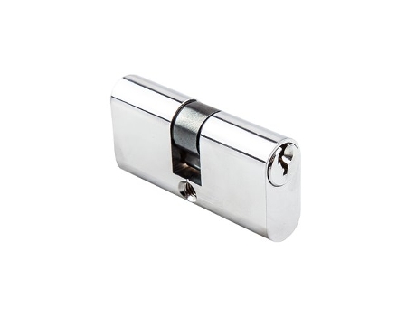 Cilindro Serreta Oval 27x27 Níquel Handlock