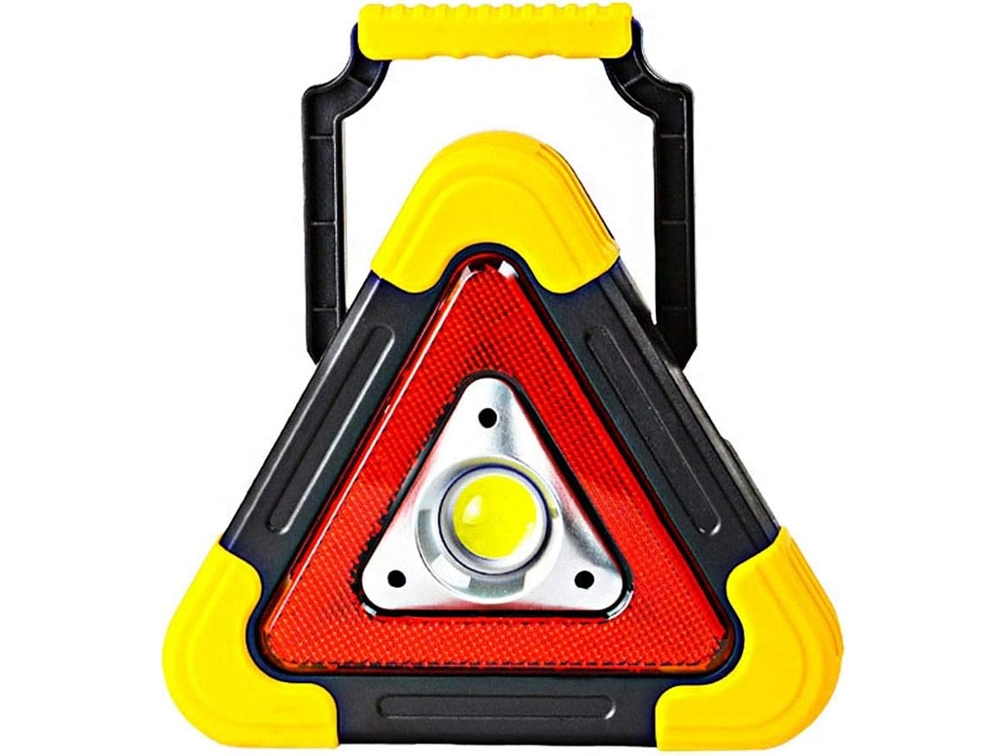 Lâmpada Multifuncional De Tripé Com Carregamento Solar E Usb, Luz De Trabalho Cob, Luz De Emergência Para Carro, Canto