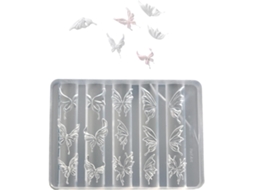 Molde de Silicone Estampado para Acessórios Criativos e Capas de Celular. Ideal para Estampar Unhas. SFUSHOS