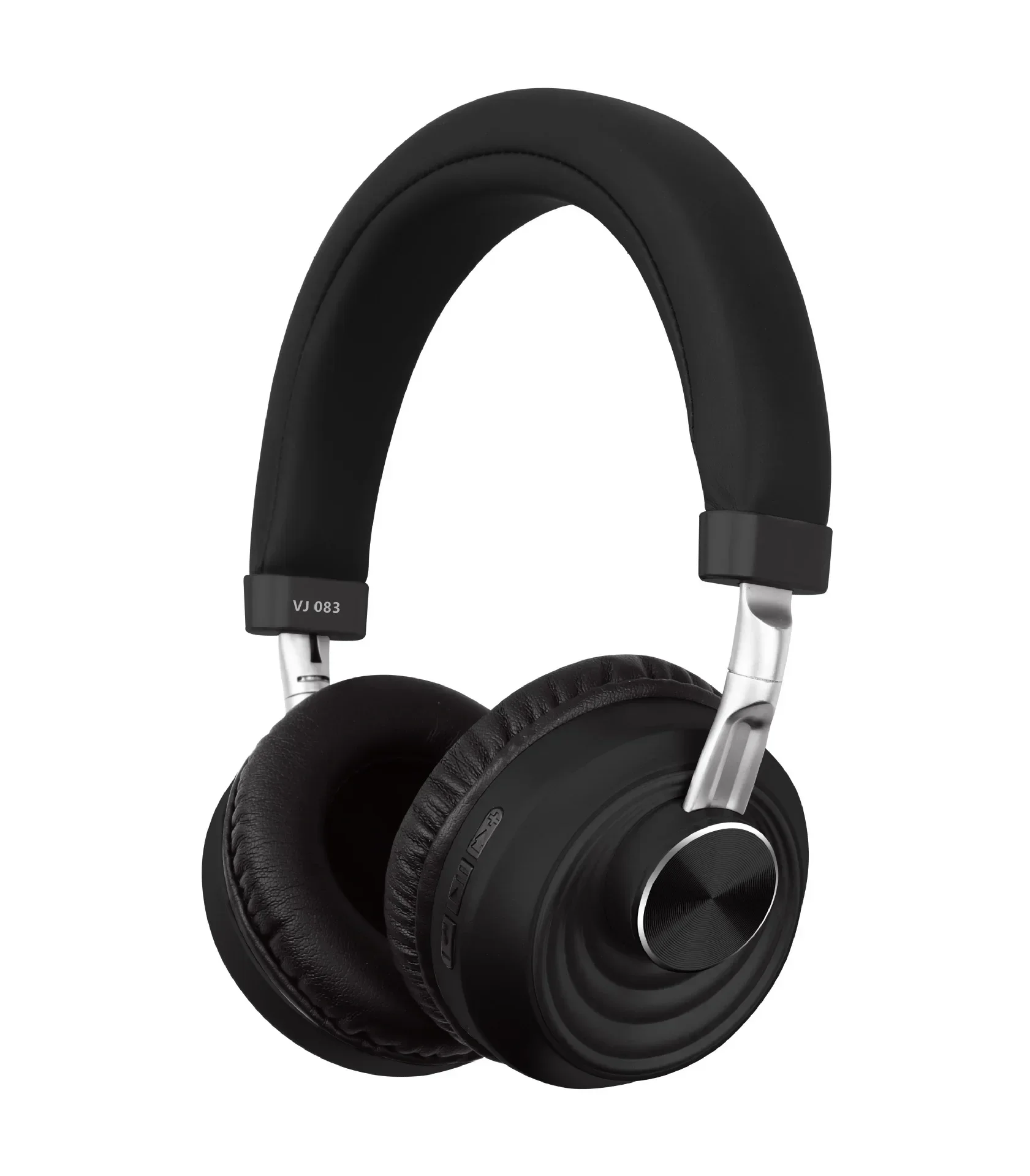 Fones De Ouvido Grandes Sem Fio Bluetooth (pretos) Para Corrida, Música, Estilo Desenho Animado