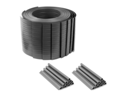 Quest Tira De Vedação 19 Cm Para Vedações Dupla Barra Com Clipes, Antracite, 10x2.52 M