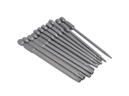 Conjunto De 11 Bits De Parafusadeira Pentalobe Oca Para Acessórios De Furadeira Elétrica 75mm