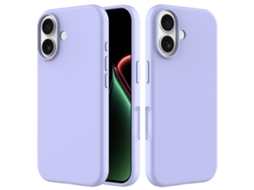 Capa Para Iphone 17 - Silicone De Cor Sólida
