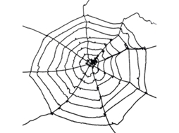 1Pcs Suporte de Teia de Aranha ALLINLESS
