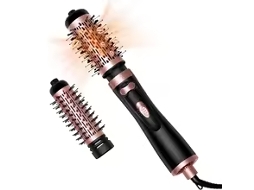 Escova Do Secador De Cabelo Rotating Blow Dryer Brush Hot Air Styler Secador Elétrico Hot Air Spin Brush Set Curling Iron Comb Trimtide