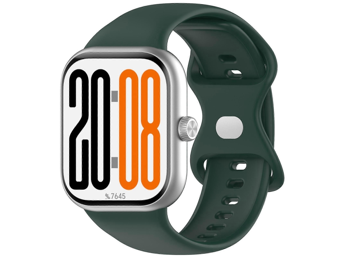 Pulseira De Silicone De Cor Sólida Com Fecho Borboleta Para Honor Watch X5
