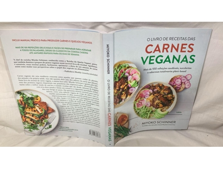 Livro O Livro De Receitas Das Carnes Veganas Mais De 100 Refeições Saudáveis, Suculentas E Saborosas de MIYOKO SCHINNER (Português)