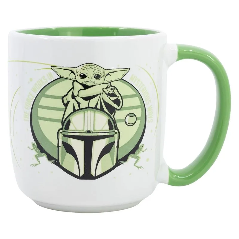 Taza Élite De Cerámica Grogu 380ml 74988 Stor P24stor