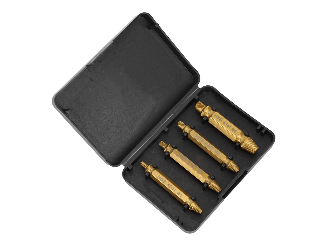 Laxiscreed Porta-parafusos Duplo Para Remover Porcas Danificadas E Parafusos Quebrados