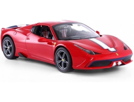 Carro Telecomandado R/C  Ferrari 458 Descapotável (Até: 12 km/h - Alcance: 20 m)