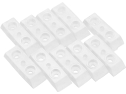 Conjunto De 10 Almofadas Antiderrapantes Silicone Para Pés Cadeiras, Tapetes De Porta E Almofadas Antiderrapantes Para