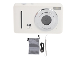 Câmera Digital Compacta 4k Para Viagens, Para Iniciantes, Câmera De Vídeo Digital