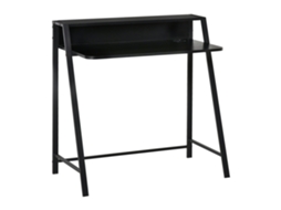 Mesa Computador VELTRIX com armazenamento, gerenciamento de cabos, estrutura metálica 84x45x85cm