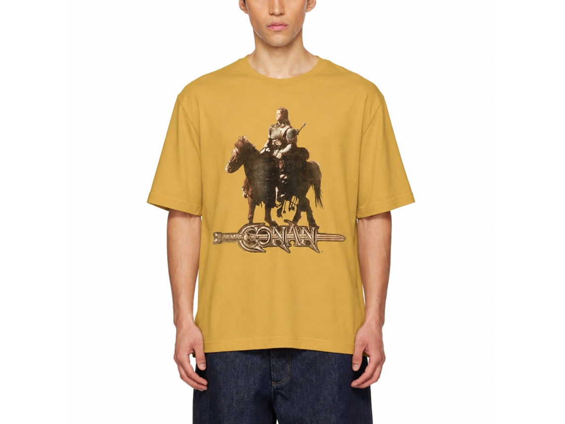 Rockinstone Conan Horsey Solid Ginger Adult T-shirt Size:xxxl