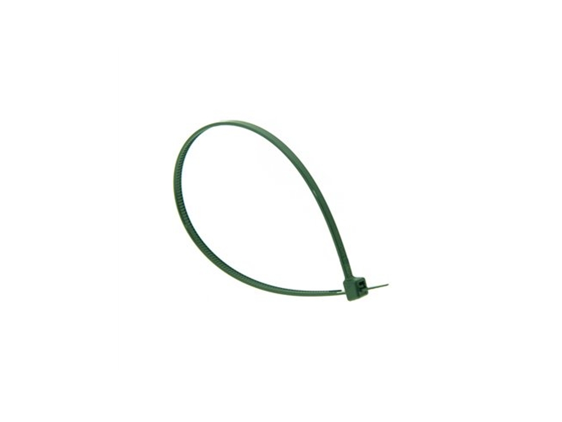 Saco Com 100 Abraçadeiras 4,8x200mm Verde 11388 Miarco