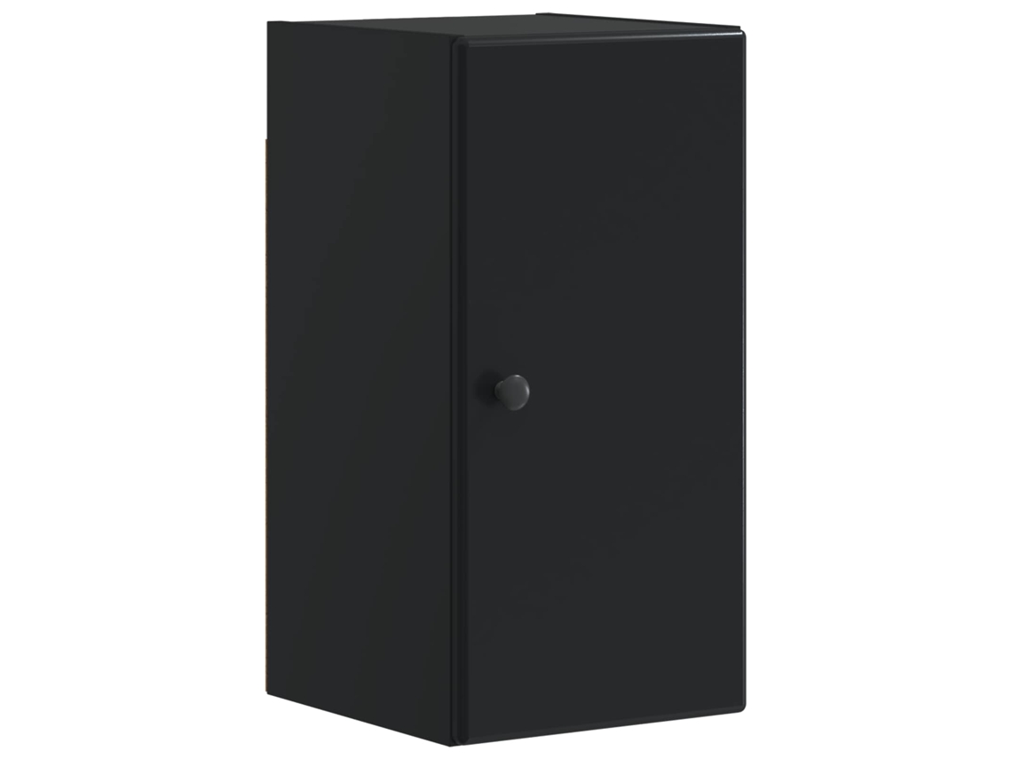 Vidaxl Armário De Parede Para Banheiro Breda Preto 30 X 31 X 59 Cm