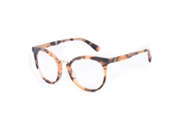 Armação de óculos feminina Vuarnet VL16260003 (marrom - acetato - Ø 53 mm)
