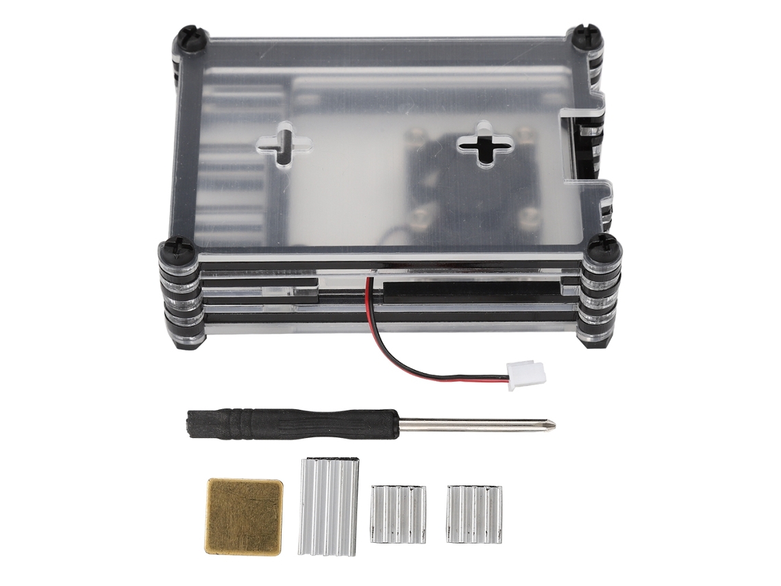 Capa De Acrílico (proteção Multicamada Para Raspberry Pi)
