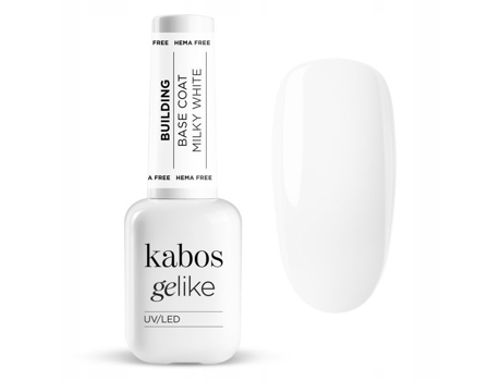 Base De Construção Uv Led Kabos Branco Leitoso 10 Ml