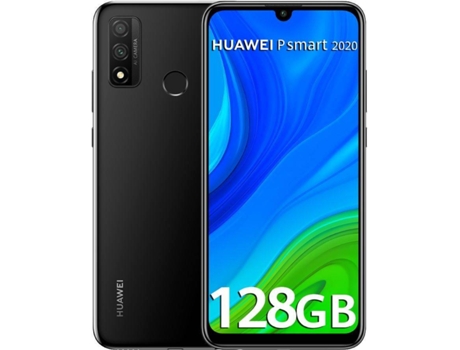 Smartphone P smart 2020, 6,21’’, Kirin 710F 4-Core, 128 GB ROM, Preto