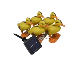 Rebe-lâmpada Solar De Pato Para Jardim, Estátua De Pato Amarelo, Decoração Exterior, Luz De Pátio E Jardim
