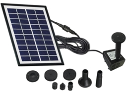 Bomba de Água Solar Inoomp 2w para Fonte de Jardim, Fonte Flutuante para Lago, Decoração de Jardim Externo, CHABERLU