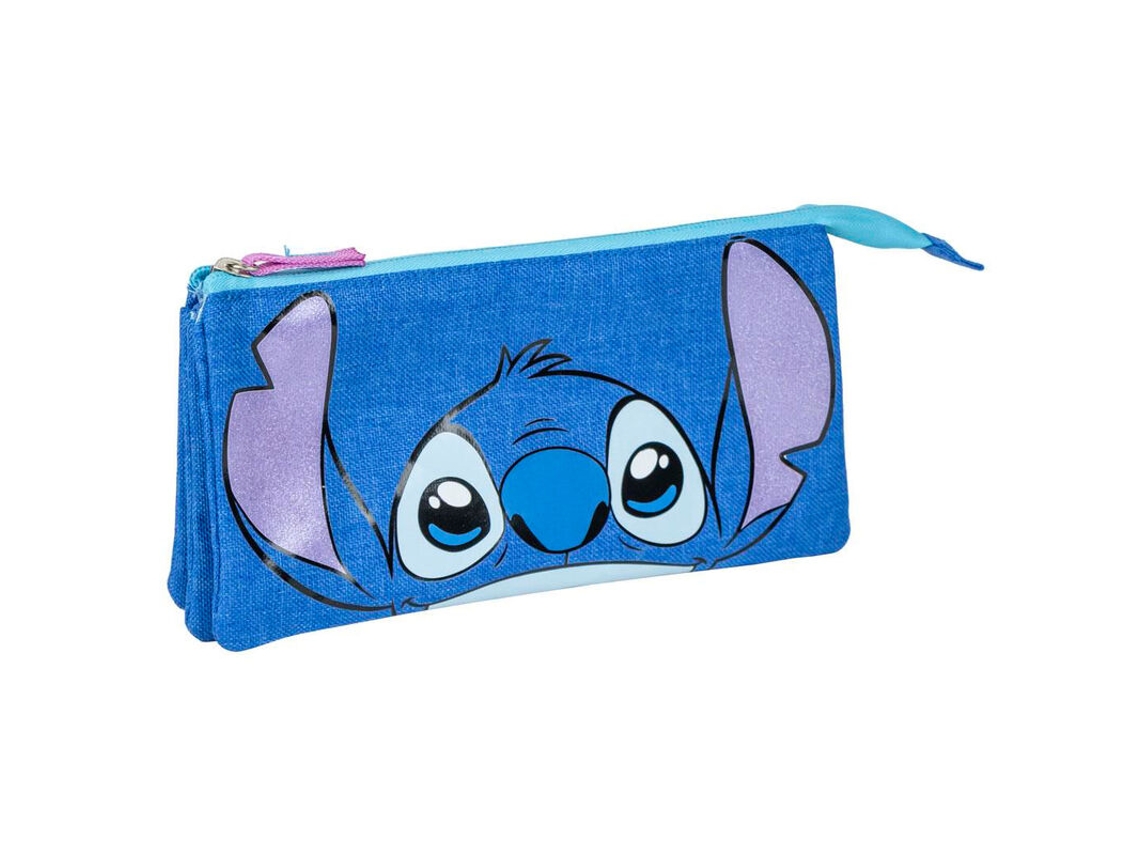 Estojo Triplo Disney Stitch
