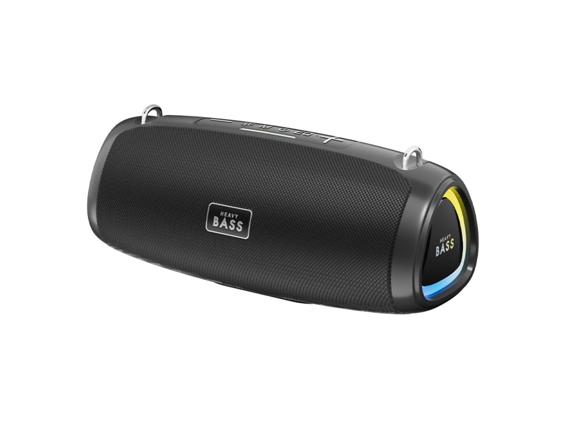 Mdug Bass-13 Caixa De Som Portátil Bluetooth De 30 W Com Subwoofer E Luzes Led Rgb