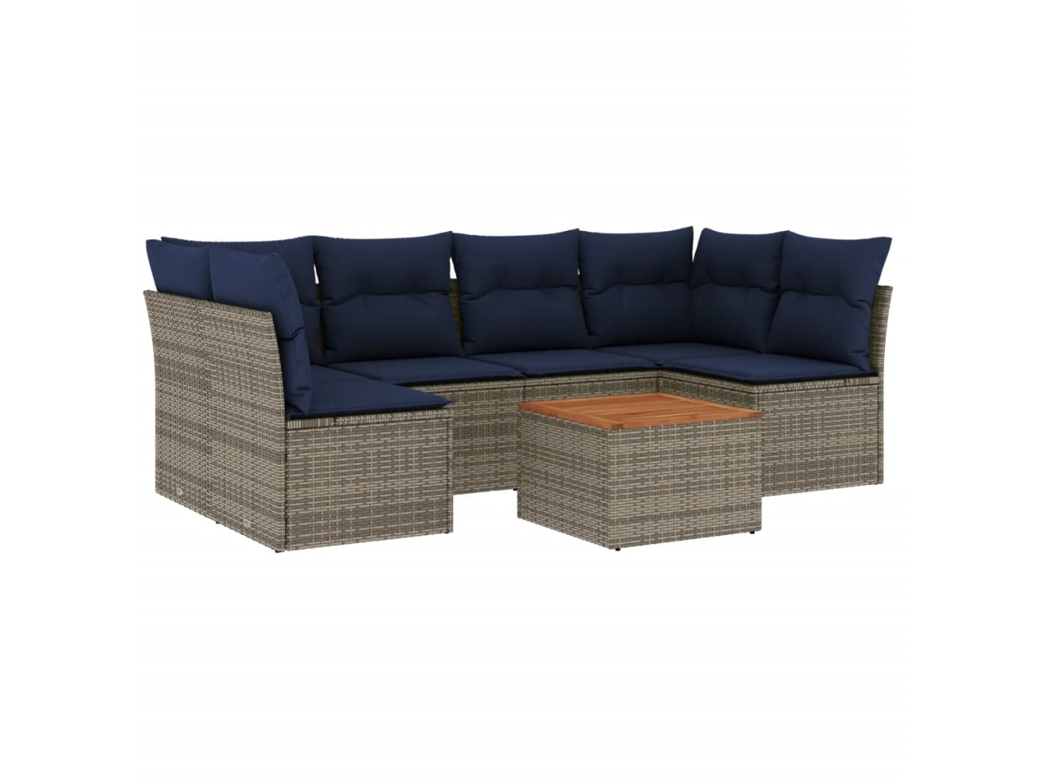 Garden Sofa Set, Garden Sofa Sets Vidaxl Cinzeto Rattan / Vime (n/a)