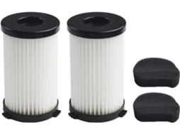 Kit Com 2 Filtros Para Aspirador Robô Clatronic Bs 1306n E 1948 Cb,