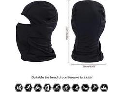 Máscara, Chapéu Tático de Motocicleta, Macio, Respirável, Multifuncional, À Prova de Vento, Máscara de Esqui Elástica, Rosa BRILVIBERA