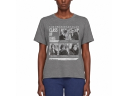 Rockinstone Breakfast Club Movie Class '85 Yearbook Heather Graphite Adult T-shirt Size:m