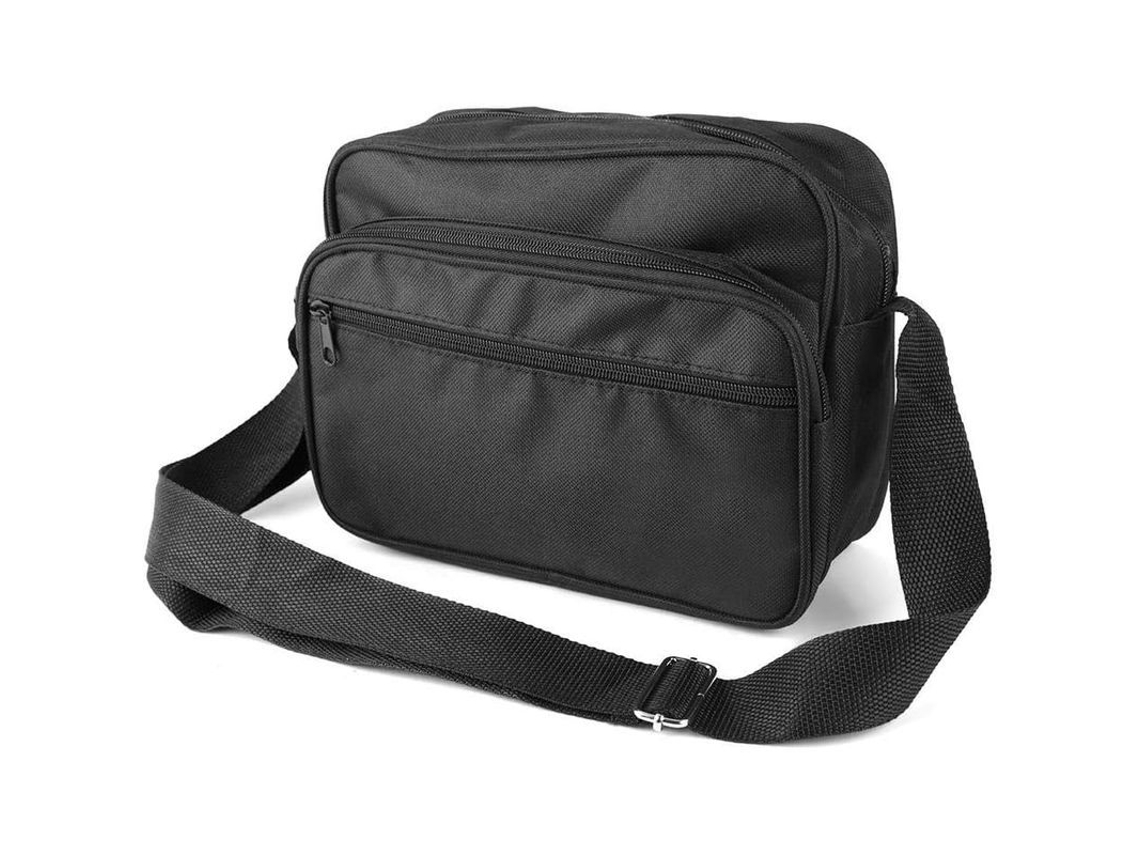 Bolsa de Ferramentas Eléctrica Profissional Multifuncional de Poliéster com Cinto Ajustável e Base Impermeável S/MARCA