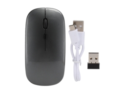 Mouse sem fio (Bluetooth 2.4G, recarregável)