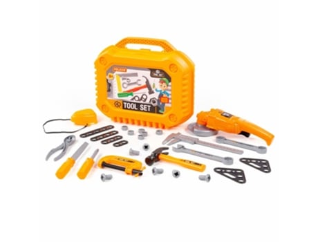 Kit De Ferramentas Mala 30 Peças Moinho Laranja 89458 Wader Polesie